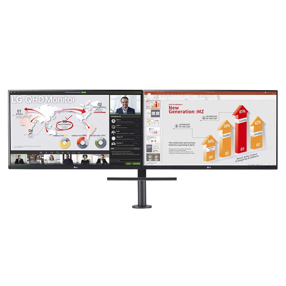 LG Ergo Dual 27QP88DP-BS - LED-Monitor